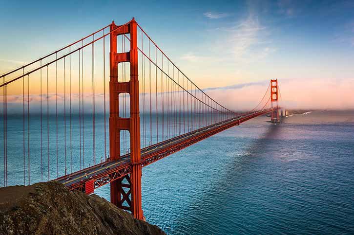 Golden Gate Bridge is one of the very best things to do in San