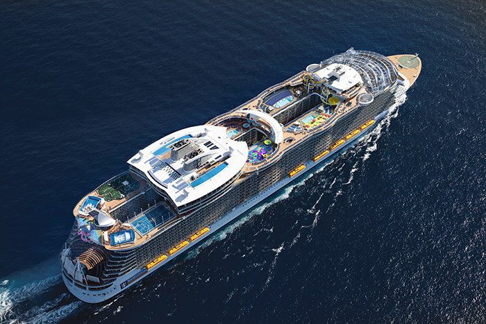 Harmony of the Seas in Numbers