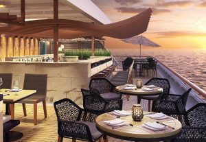 azamara deck - luxury cruise